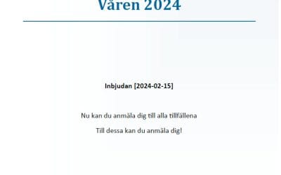 IEG workshop/webbinarium våren 2024